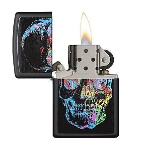 Bricheta Zippo Colourful Skull 28042 218