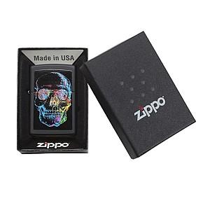 Bricheta Zippo Colourful Skull 28042 218