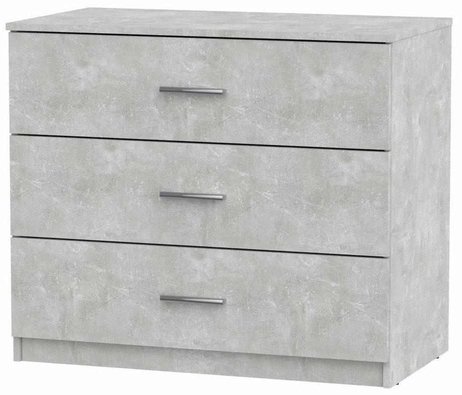 Comoda KompaniT 3B Atelie Deschis (Gri)