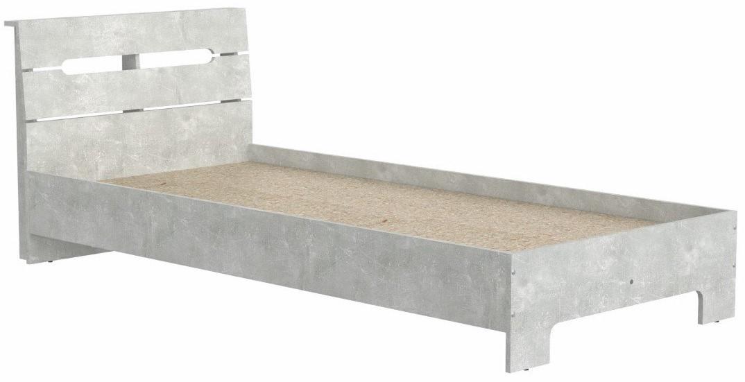 Pat copii KompaniT Stil-90 Atelie Deschis (Gri)