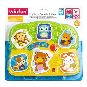 Sortator winfun Puzzle Animale (eng)