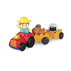 Figurina personaj winfun Tractor cu remorca