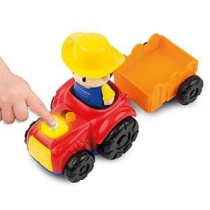 Figurina personaj winfun Tractor cu remorca