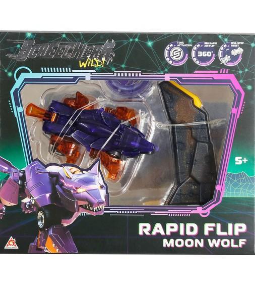 Set de jucarii Screechers wild Rapid Flip Moon Wolf (EU686103B)