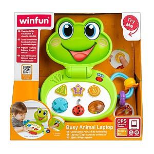 Jucarie interactiva winfun Laptop Broscuta (eng)