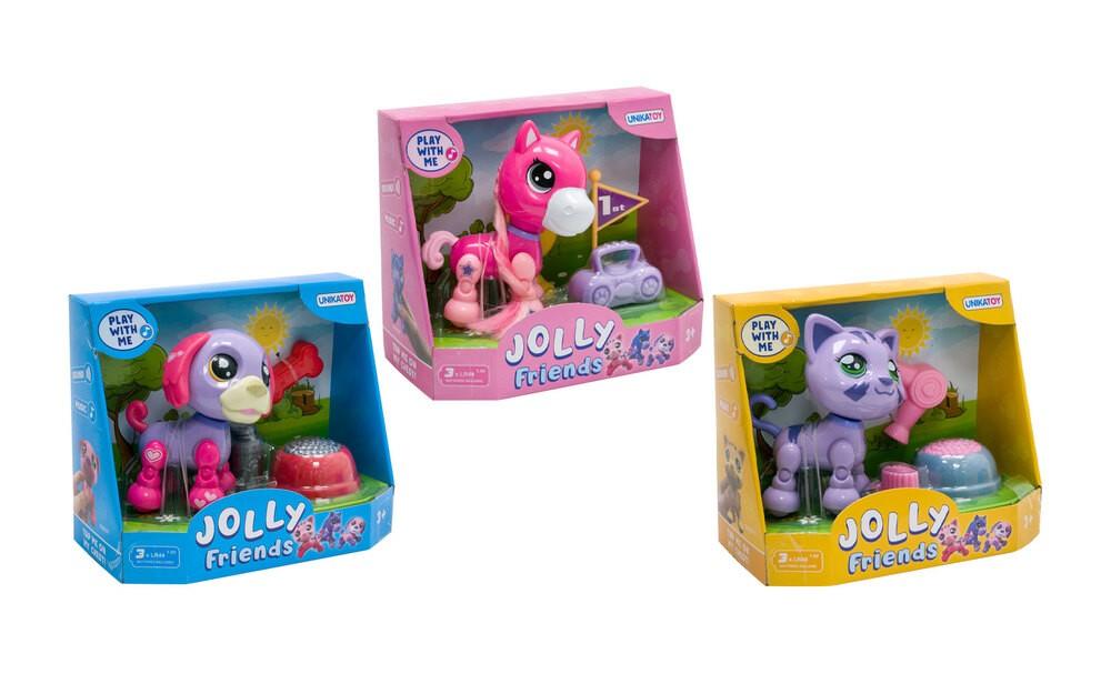 Jucarie interactiva Unika toy Jolly friends diverse tipuri (912499)