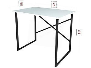 Masa de birou Fabulous 60x90 White/Black