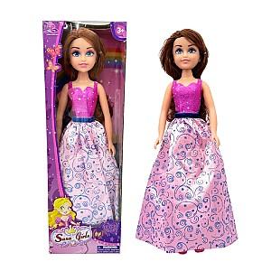 Papusa Sasa Girls Printesa, 2 tipuri (C17003)