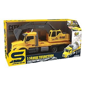 Tehnica speciala JSToys Camion excavator (JS182)