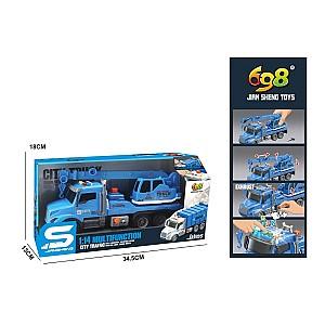 Tehnica speciala JSToys Camion macara (JS183A)