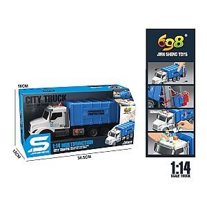 Tehnica speciala JSToys Camion de salubritate (JS185A)