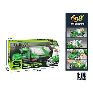 Tehnica speciala JSToys Camion cu deseuri (JS187)