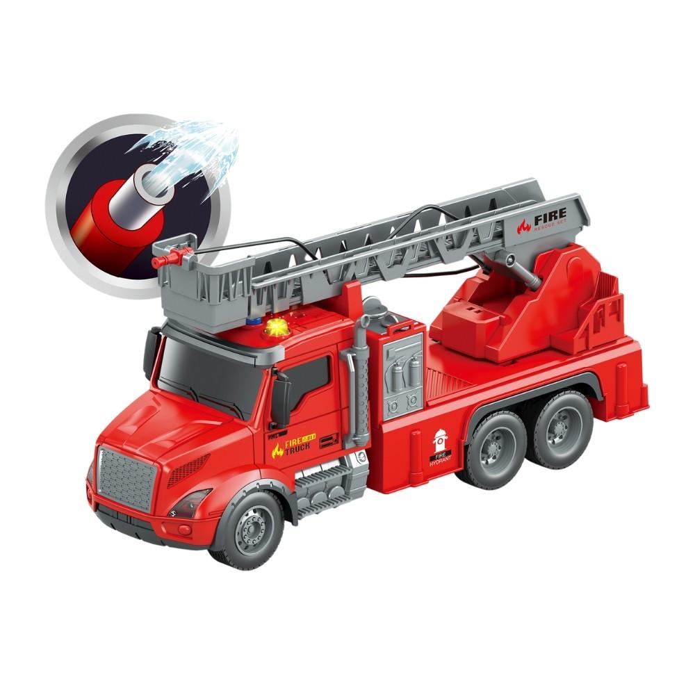 Tehnica speciala JSToys Camion pompieri cu scara (JS191)