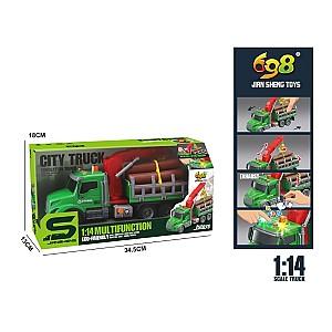 Tehnica speciala JSToys Camion transportator lemne (JS190)