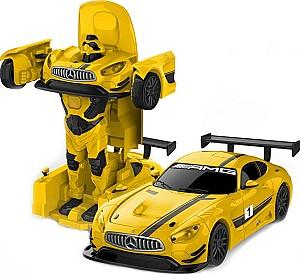 Masina jucarie Rastar 1:32 Mercedes-Benz GT3 Transformable Yellow 62300