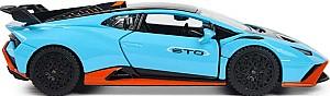 Masina jucarie Rastar 1:32 Lamborghini Huracan STO Blue 64300
