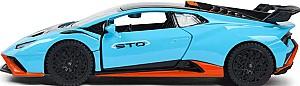 Masina jucarie Rastar 1:32 Lamborghini Huracan STO Blue 64300