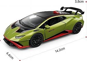Masina jucarie Rastar 1:32 Lamborghini Huracan STO Green 64300