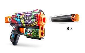 Arma jucarie X-Shot Skins Flux Gun, 5 tipuri (660130)