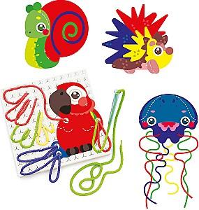 Jucarie interactiva Quercetti Fantafilo Zoo 576