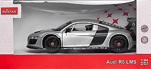 Jucarie teleghidata Rastar 1:24 Audi R8 Silver 56100