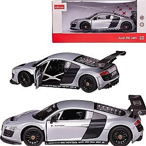Jucarie teleghidata Rastar 1:24 Audi R8 Silver 56100