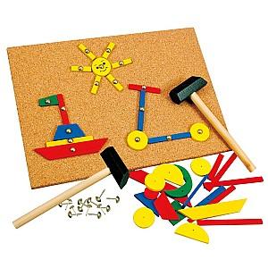 Set de jucarii Bino cu ciocan Martello (82188)