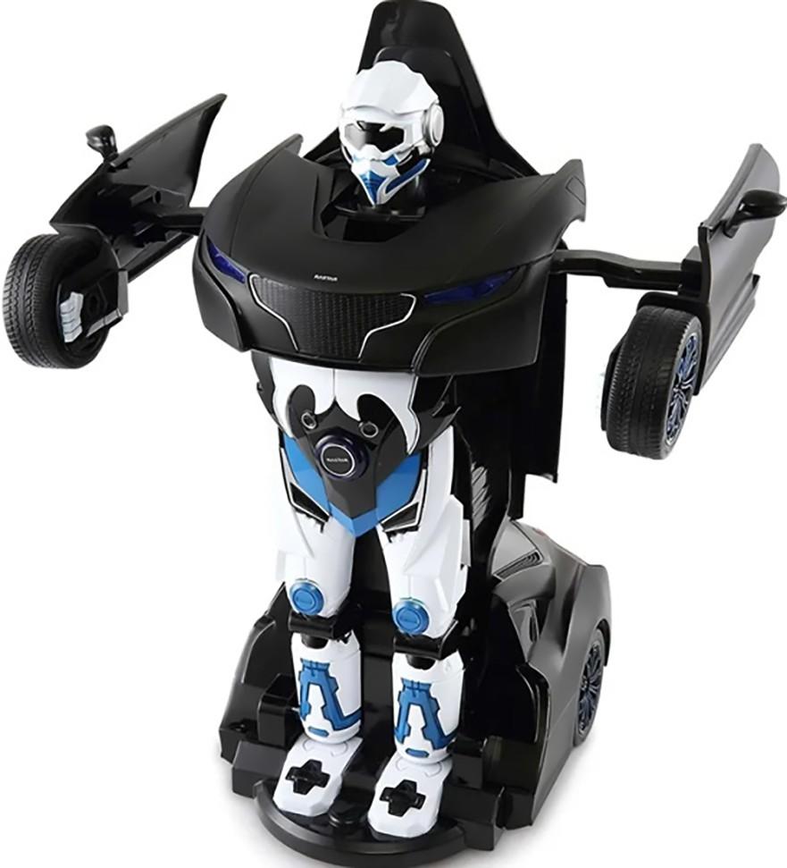 Robot jucarie Rastar 1:14 Transformable Black/White 74720
