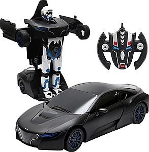 Robot jucarie Rastar 1:14 Transformable Black/White 74720