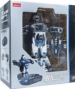 Robot jucarie Rastar 1:14 Transformable Black/White 74720