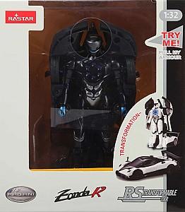 Robot jucarie Rastar 1:32 Pagani Zonda R Black 61900