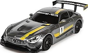 Robot jucarie Rastar 1:14 Mercedes Yellow 74820