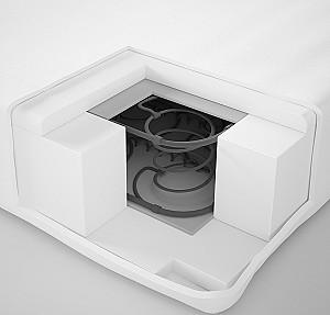 Saltea pentru copii IKEA Innerlig 80x200 Alb