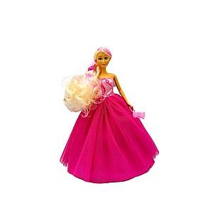 Papusa Sasa Girls 3 tipuri roz/fuchsia/galben (115530)