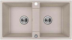 Chiuveta de bucatarie Backer NONA DUO IVORY 800x440