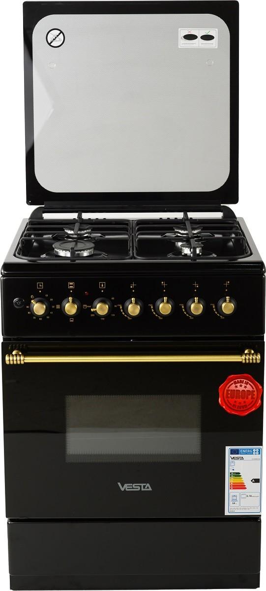Aragaz, Plita de gaz Vesta GC-E6060i/RBL/EUR NG