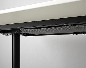 Masa de birou IKEA Bekant White-Black 160×80 cm