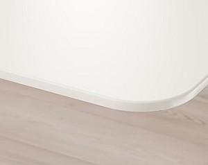 Masa de birou IKEA Bekant White-Black 160×80 cm