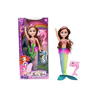 Papusa Sasa Girls Sirena,2 tipuri (C13001)