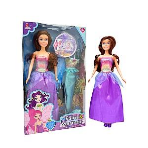 Papusa Sasa Girls Zana-Sirena, blonda/saten (115212)