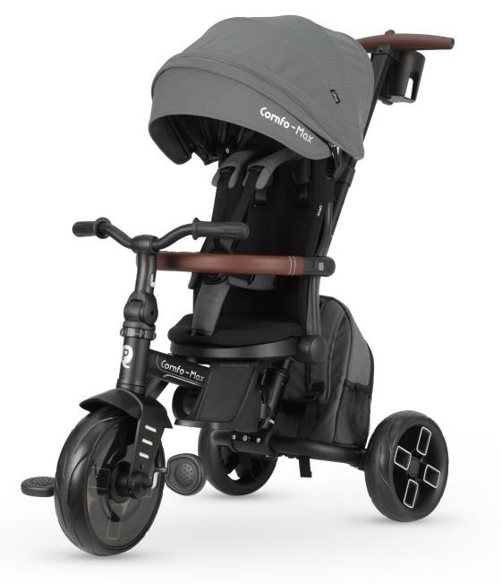 Tricicleta copii QPlay Comfo Max Grey