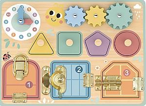 Joc de logica Tooky Toy Busyboard TJ473N