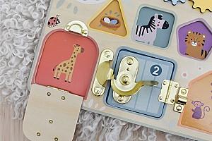 Joc de logica Tooky Toy Busyboard TJ473N