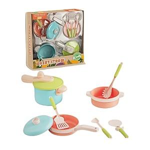 Set de bucatarie pentru papusi VLM si ustensile (YY-085)