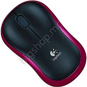Mouse Logitech Wireless Mouse M185 RED,EER2