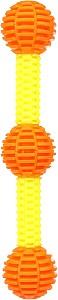 Jucarie pentru caine Flamingo TPU STICK With 3 Balls