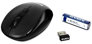 Mouse SVEN RX-255W Black