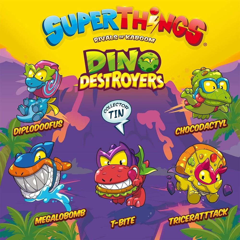 Figurina personaj SuperThings Dino Distroyers (PSTSD48TIN60)