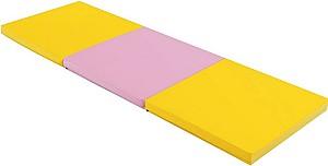 Saltea sportivă Costway FH10093HF Yellow/Pink