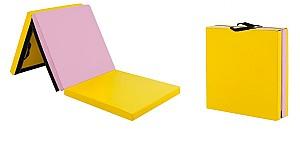 Saltea sportivă Costway FH10093HF Yellow/Pink